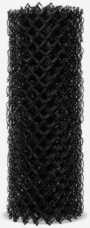 Black Chain Link Fabric Roll – MDWST Fence Supply