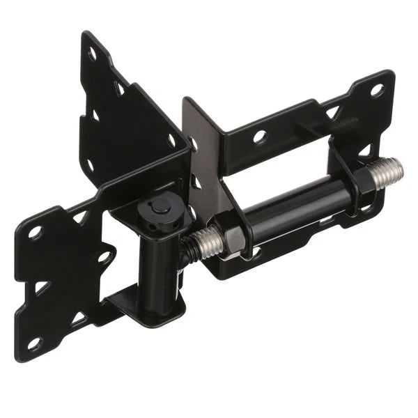 Stainless Steel Self-closing Black Hinge Pair