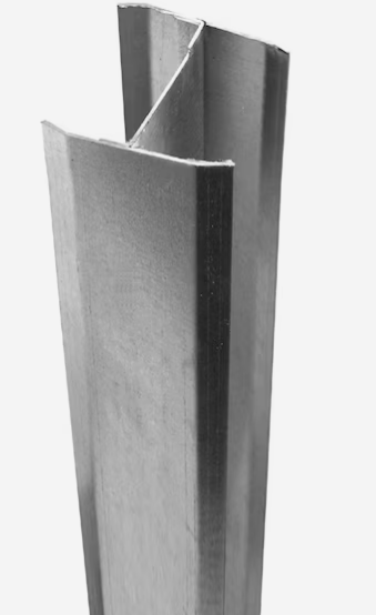 Aluminum Gate Post Stiffener 8'