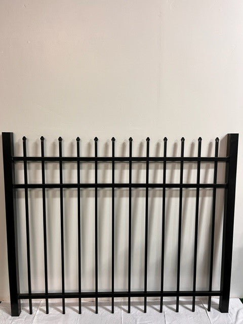 49" T Spear Top Aluminum Walk Gate