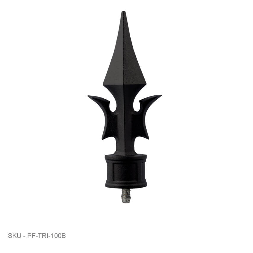 Post Caps Accent Finials – Trident